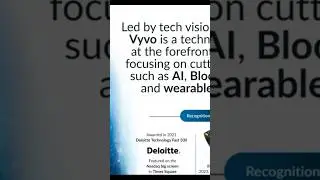 VyvoAi: Technology that Improve Your wellness and Lifestyle