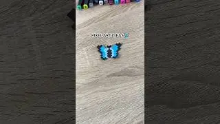 Pixel art ideas  #butterfly#pixel #pixel_kids#pixelart #pixelarttutorial #arttutorial #pixelartideas