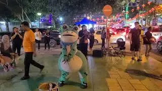 가야 일요시장 거리공연(버스킹)#Street performance at Kota Kinabalu Gaya Street Sunday Market(Busking)