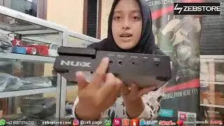 Review Multi Effect Pedal Stompbox NUX MG 300 Modelling Guitar Processor