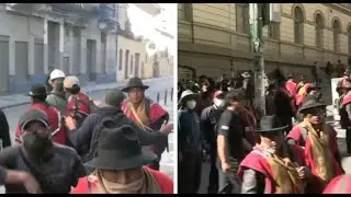 Filas y bloqueos por desabastecimiento de gas en La Paz