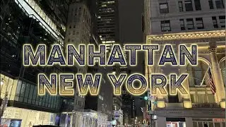IRL NYC Walking Tour , Sunday Night , New York City 🫰🏽👋🏽