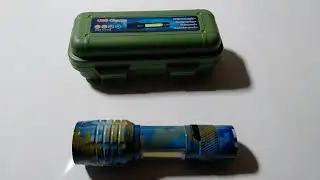 XPE+COB Flashlight Kit With Battery | Ultra Bright  (800LM) | USB Cable With Side Light