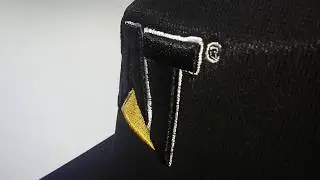 Bon&eacute; Telado Trucker Caterpillar Cat Bordado Tomflex Preto