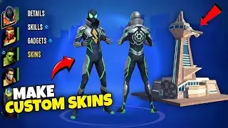 How to make custom skin in Spider fighter 3 🤯 strider unlock 🤯