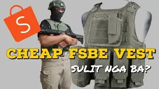 Cheap FSB-E vest from Shopee!