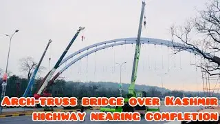 Arch-Truss bridge erection