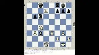 Khalifman, Alexander vs Van der Wiel, John | Ter Apel Chess 1993, Netherlands
