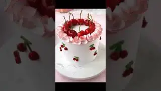 Decorating Cherry Cake Recipe Idea