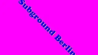 Subground Berlin Club Sound 27.01.2001 (live)