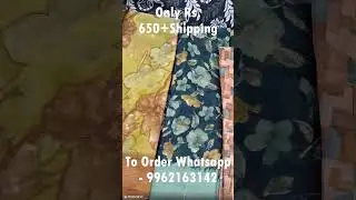 Silk Sarees Casual wear for Only 650/-  #silksaree #silk #casualwearsarees #sarees #budgetfriendly