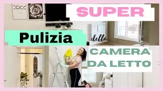🧼 PULIZIA PROFONDA DELLA CAMERA DA LETTO🧼|| CLEAN WITH ME || nelmondodiale