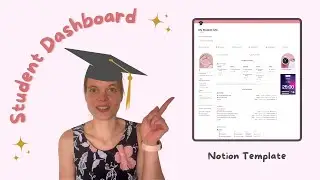 How to organize your Student Life in Notion - Template Tour