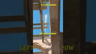 Falcons Smokes To Entering B Site CS2 #shorts