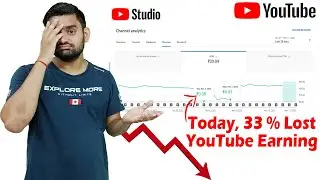 Why YouTube Revenue Suddenly Drop From Studio | YouTube RMP Drop | Youtube Support Not Available |