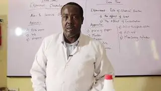 FORM 1 / CHEMISTRY EXPERIMENT / CHROMATOGRAPHY / ISMAIL AW ABDI