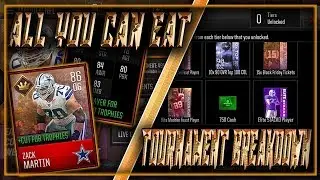 CLAIMING ALL YOU CAN EAT TOURNAMENT REWARDS! - Madden mobile 18
