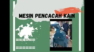 UJI COBA MESIN PERAJANG KAIN || UD MESIN TANI JOMBANG 0856-5521-9052