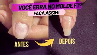Pare de Errar no Molde F1 💅 Alongamento F&aacute;cil com Acabamento Natural | MANICURES INICIANTES