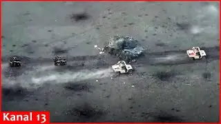 Russians, who stayed without equipment, attack with golf carts and Belarusian motorcycles in Ukraine