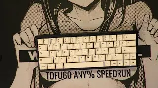 Speedrun Keyboard Builds (TOFU60 ANY% w/ Geekark BOW and Gateron KS-3)
