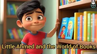 Little Ahmed and the World of Books || Kids best Motivated Story || Bed Time Story