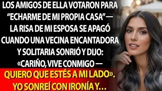 😏 Votaron para echarme de mi casa; se rieron… hasta que un vecino habló. 📣