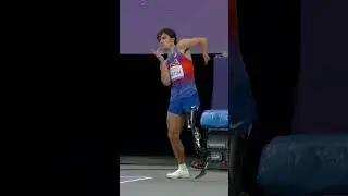 Ezra Frech&rsquo;s Pre-Jump Vibes 💃🇺🇸 Then&hellip; 1.94m Magic!