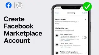 Как создать аккаунт Facebook Marketplace (полное руководство)