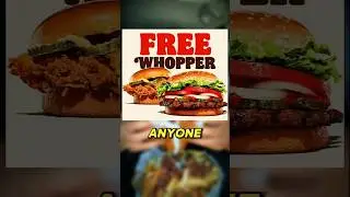 Free Burger King Whopper Disaster 🍔😱