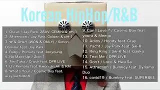 【DJ MIX】Korean HipHop/R&B【Jay Park / pH-1 / Zion T / DPR LIVE / Primary /Sik-K / Loco / Bumkey】