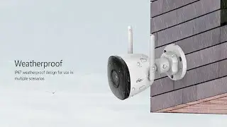 Motorcycle garage security. 2: IMOU Bullit 2C External Security Camera