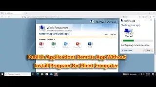Как публиковать приложения на Windows Server 2025 с помощью RemoteApp без установки на клиентский...
