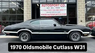 SOLD: 1970 Oldsmobile Cutlass W-31 ~ 350CI ~ Excellent Condition!