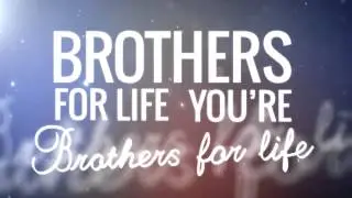 Joakim Bertilsson - Brothers For Life (Lyric Video)