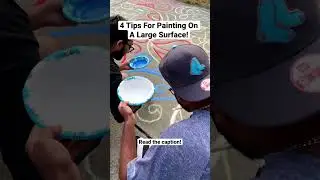 4 Tips for painting on a large surface! DIY Wedding Alpona #shorts