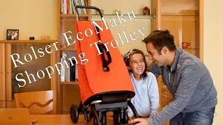 Обзор распаковки тележки для покупок Rolser EcoMaku