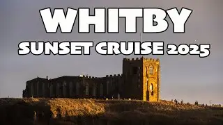 Whitby Yellow Boats Sunset Cruise 2025 August - Unedited 4k