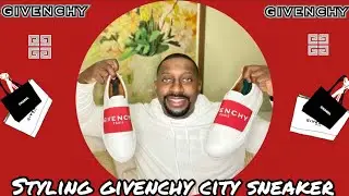 SUMMER STYLING 🔴 GIVENCHY CITY SPORT SNEAKERS WITH A RED 🔴 BLAZER ( PART 1 )