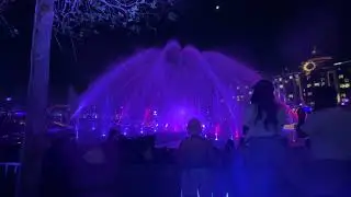 Epic Universe Cosmos Fountain Show