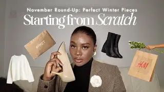 STARTING MY WARDROBE FROM SCRATCH: November Round Up, Winter Pieces, Margiela, Cos, ARKET