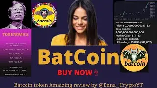 Batcoin new crypto Gem Amazing review By Enna_C&reg;Ypto in English