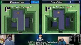 ALTTP No Major Glitches Race | Restream: Gammachuu vs Scaryolive