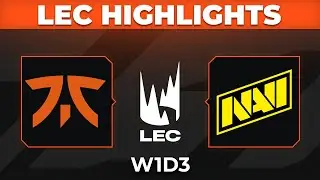 FNC vs NAVI Highlights | LEC 2026 Versus | Fnatic vs Natus Vincere by Onivia