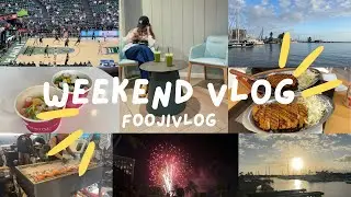 weekend vlog no. 1 | hawaiʻi basketball, waikiki hilton fireworks, kakaʻako farmers market