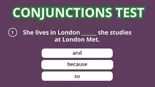 Conjunctions Test -  Can you score 15/15? &ndash; English Grammar Test