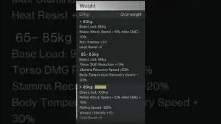 Once Human &ndash; Character Weight Explained (Yes, There&rsquo;s a Chart)
