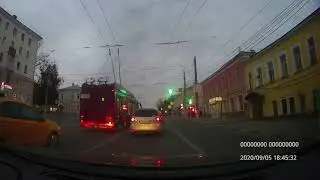 Driving in Central Russia: Тула - Москва (Марьино) 05/09/2020 (timelapse)