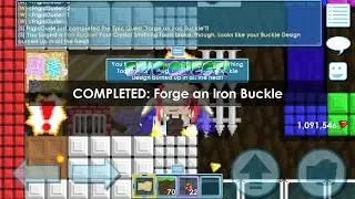 Growtopia Forge an Iron Buckle