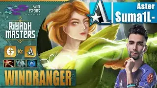 EG vs ASTER | THIS IS HOW YOU WIN MID LANE WITH 7.33E WINDRANGER 😮 | RIYADH MASTERS 2023 Highlights